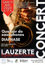 Illustration de « Concert AME - Quatuor Saxophones Diaphase »