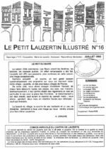 Le petit Lauzertin N°16 – Juillet 1993
