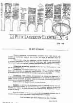 Le petit Lauzertin N°4 – Juin 1990