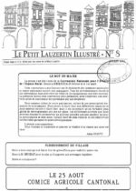 Le petit Lauzertin N°8 – Juillet 1991