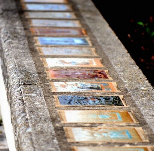 tapis de grés émaillé de Jacques Buchholtz- Esplanade de la Barbacane
