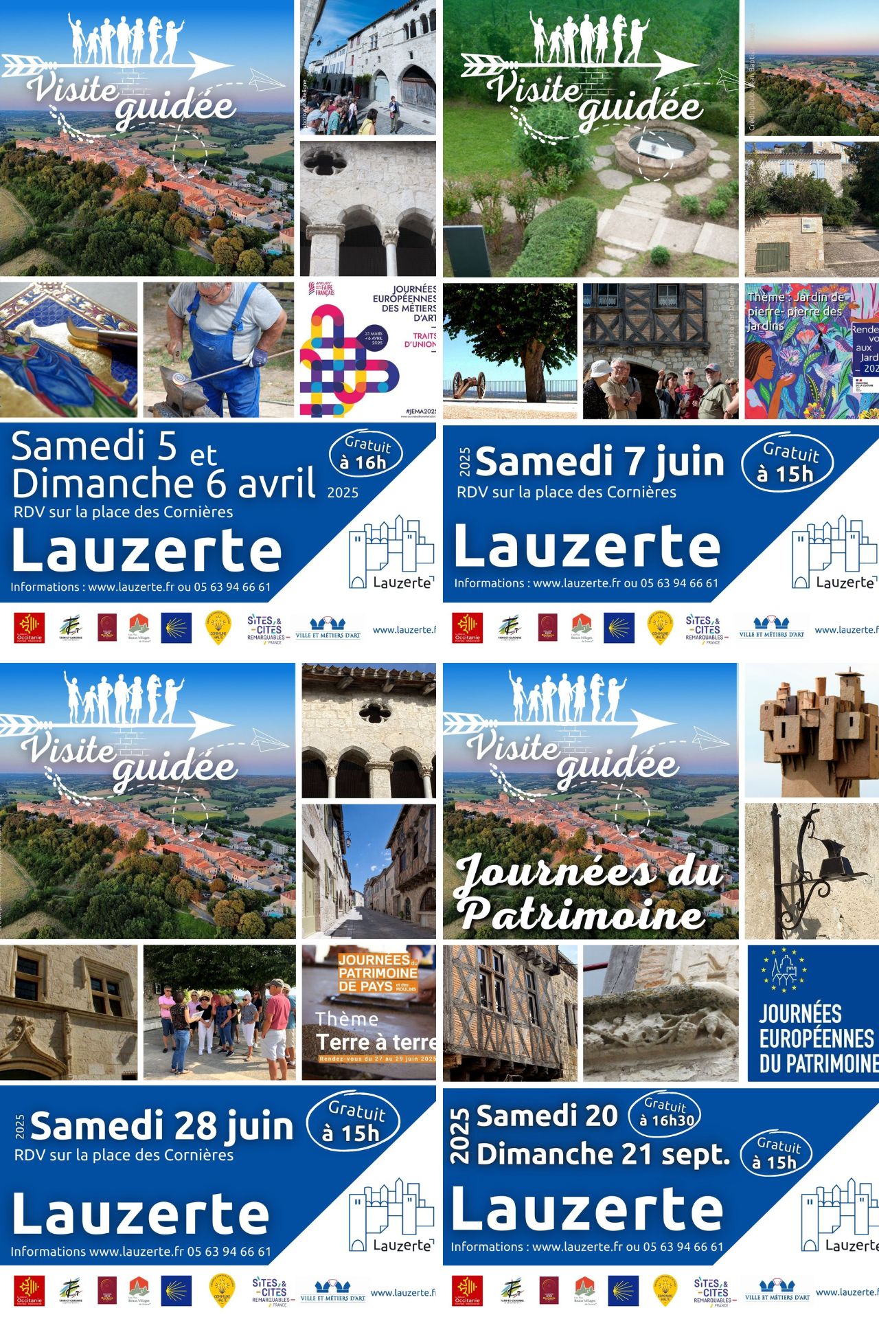 Visite guidée de la cité médiévale de lauzerte
