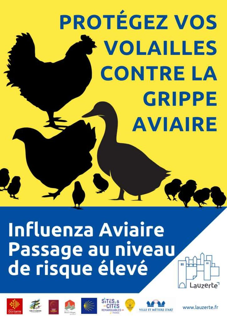 Protégez vos volailles contre la grippe aviaire