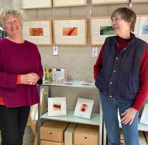 Rosalind Marchant et Marjon Mudde de l'Association ADPIC