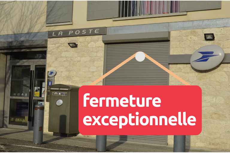 Fermeture exceptionnelle de la poste Lauzerte