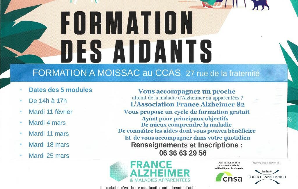 Formation des aidants - Alzheimer
