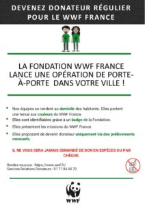 Affiche Campagne WWF Lauzerte