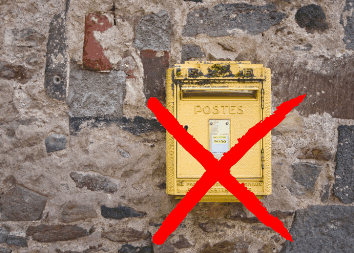 Retrait de boîtes aux lettres par La Poste à Lauzerte