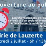 mairie horaire canicule