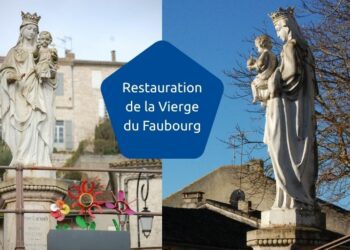 Vierge à l'enfant faubourg de Lauzerte