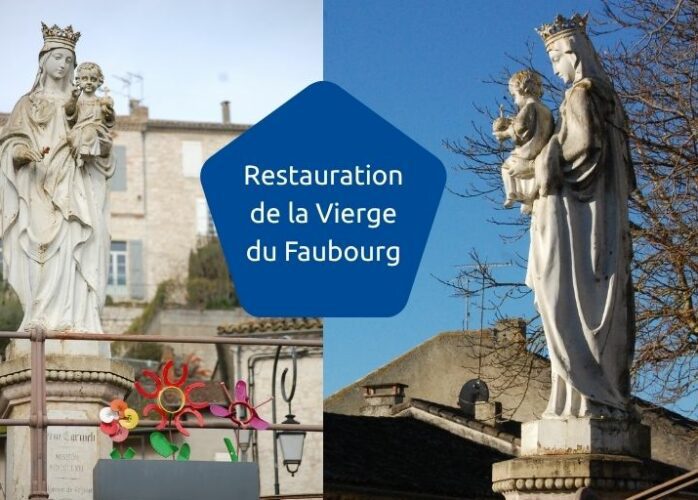 Vierge à l'enfant faubourg de Lauzerte