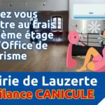Vigilance Canicule lieu climatisé Lauzerte