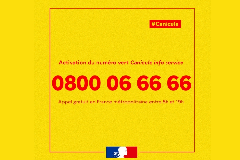 No téléphone Canicule