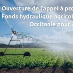 Visuel irrigation pour ouverture de l’appel à projets Fonds hydraulique agricole en Occitanie pour 2025