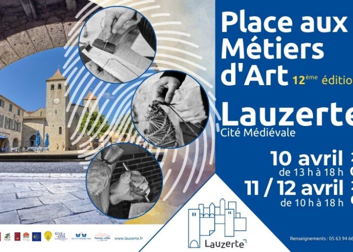 Annonce Place aux Métiers d'Art 2026 Lauzerte