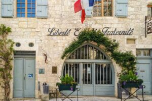 Lauzerte - Façade de la Mairie - Photo S.Clerbois