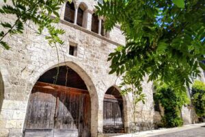Lauzerte - Façade de la Maison du Marchand - Photo S.Clerbois