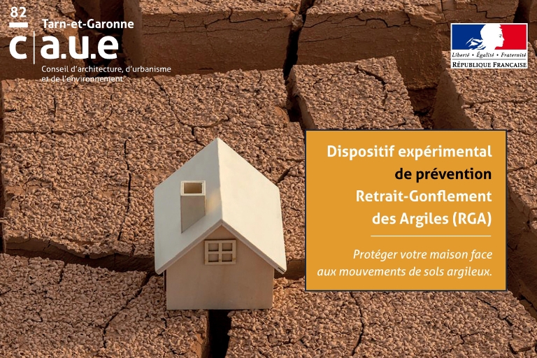 Protéger durablement les habitations face aux risques de retrait-gonflement des sols argileux avec le CAUE de Tarn et Garonne