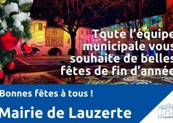 Bonnes fêtes à Lauzerte