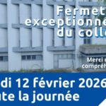 Fermeture collège de Lauzerte