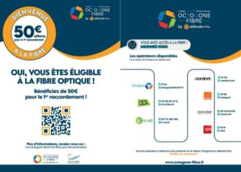 Offre 50 € pour raccordement à la fibre