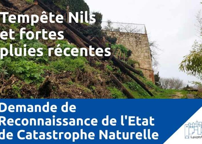 Reconnaissance Catastrophe Naturelle tempête Nills Lauzerte