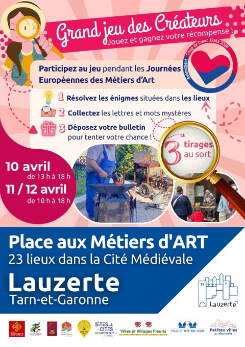 jeu de piste des créateurs