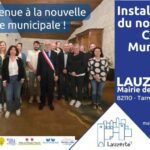 Installation du nouveau conseil municipal de Lauzerte