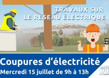 Coupure électrique 15 juillet Lauzerte