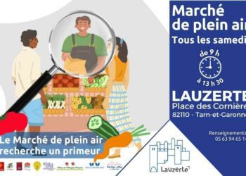 Recherche un primeur pour le marché de Lauzerte - Appel à candidature