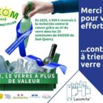 Tri du verre en aide à la recherche contre le cancer