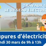 Coupure d'électricité travaux sur le réseau Enédis