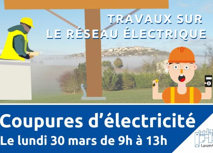 Coupure d'électricité travaux sur le réseau Enédis