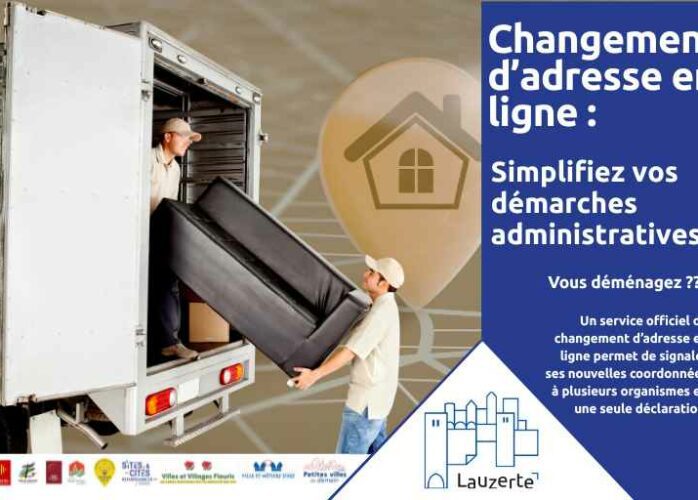 Changement d'adresse