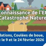 reconnaissance catastrophe naturelle février Lauzerte