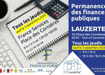 Permanence des finances publiques Lauzerte