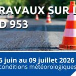 Travaux RD953 Lauzerte 29 juin