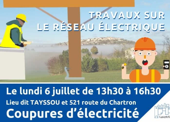 coupures courant 6 juillet