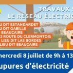 coupures courant 8 juillet 2026