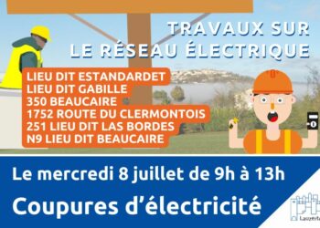 coupures courant 8 juillet 2026