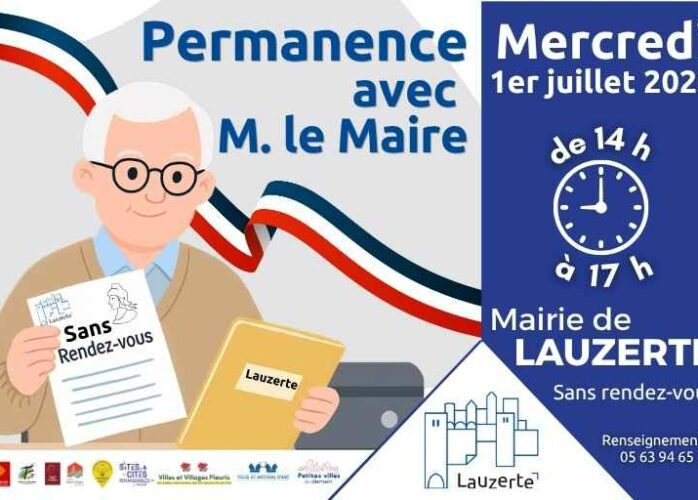 permanence Maire 1er juillet