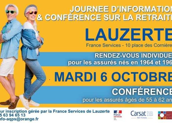 Information Retraite avec la CARSAT - LAUZERTE
