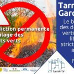Interdiction des Feux de végétaux image d'illustration