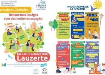Programme semaine bleue Lauzerte