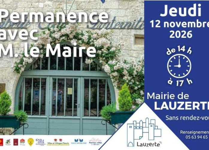 permanence Maire 12 novembre
