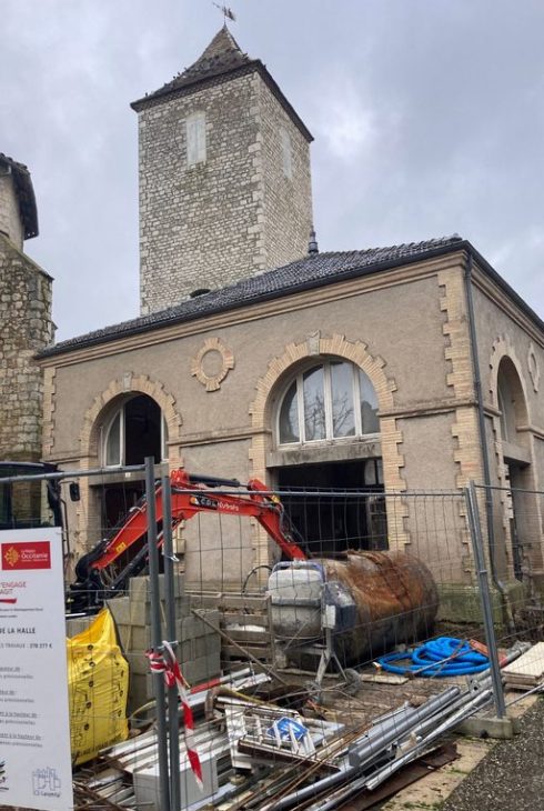 Occupation de domaine public - travaux